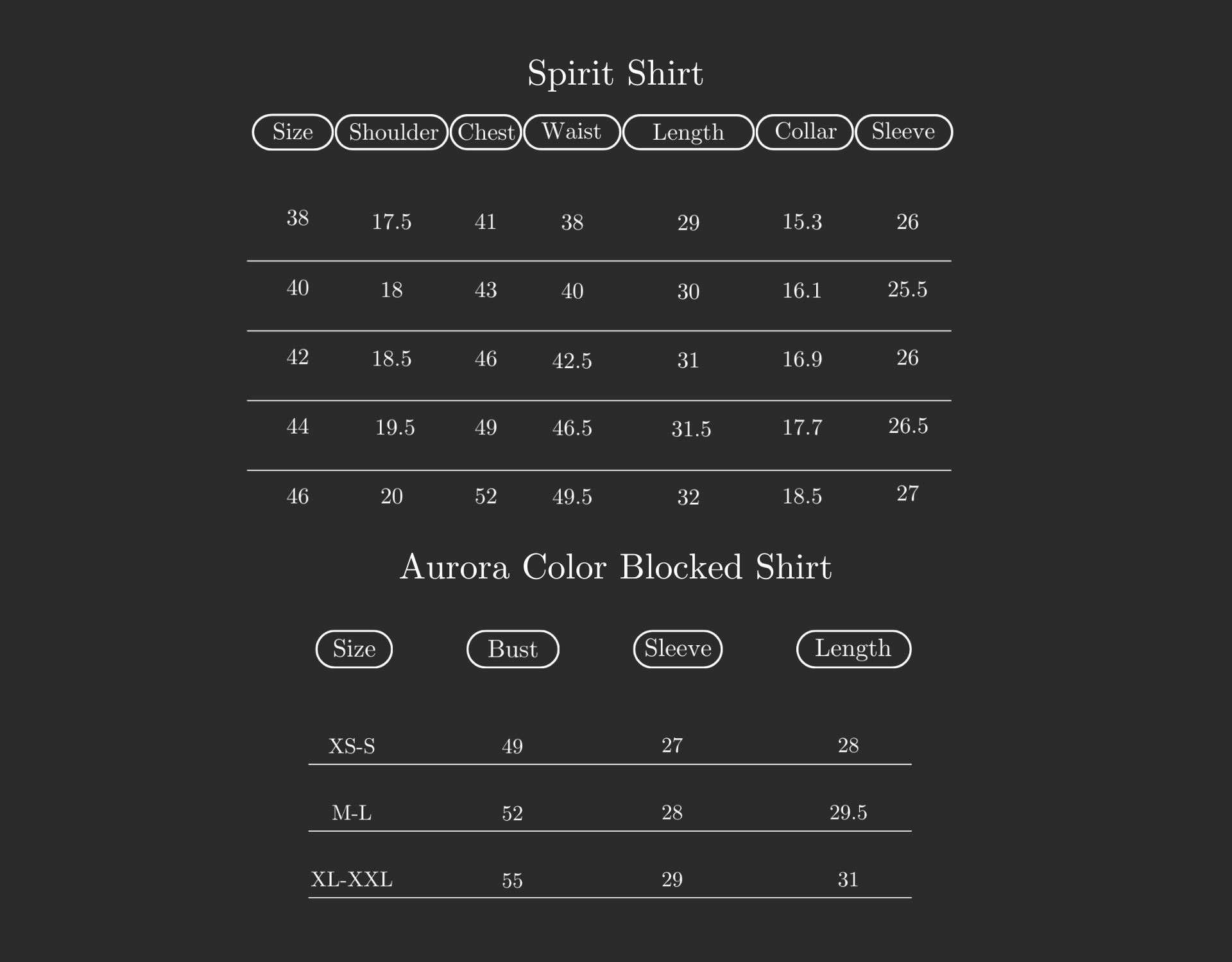 Size Guide Image