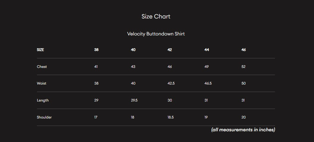 Size Guide Image